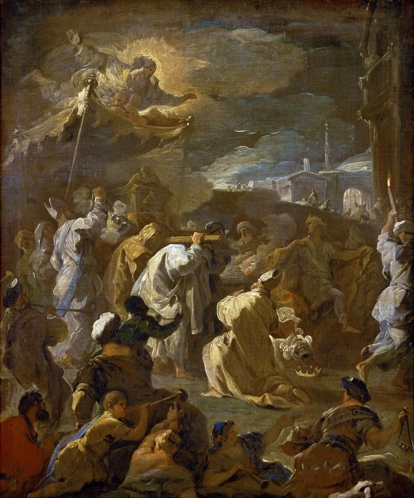 Il Re Davide porta l'Arca dell'alleanza a Gerusalemme - Kunsthistorisches Museum, Vienna